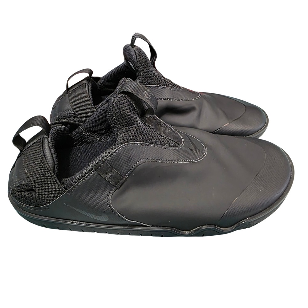 Nike Air Zoom Pulse Men Size 9 Black Slip-On Sneakers Nurse Medical Triple Black